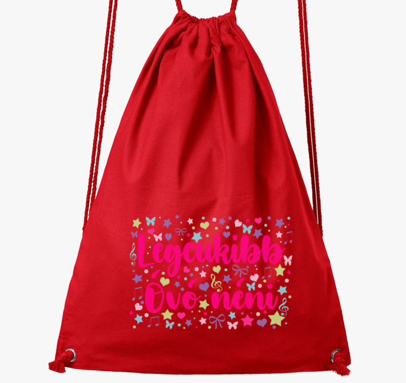 Óvó néninek Legcukibb Óvó néni tornazsák