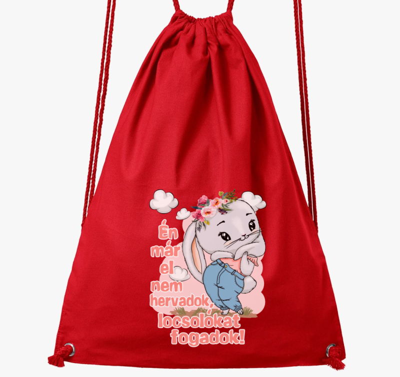 Húsvéti Nyuszilány bájos el nem hervadok tornazsák