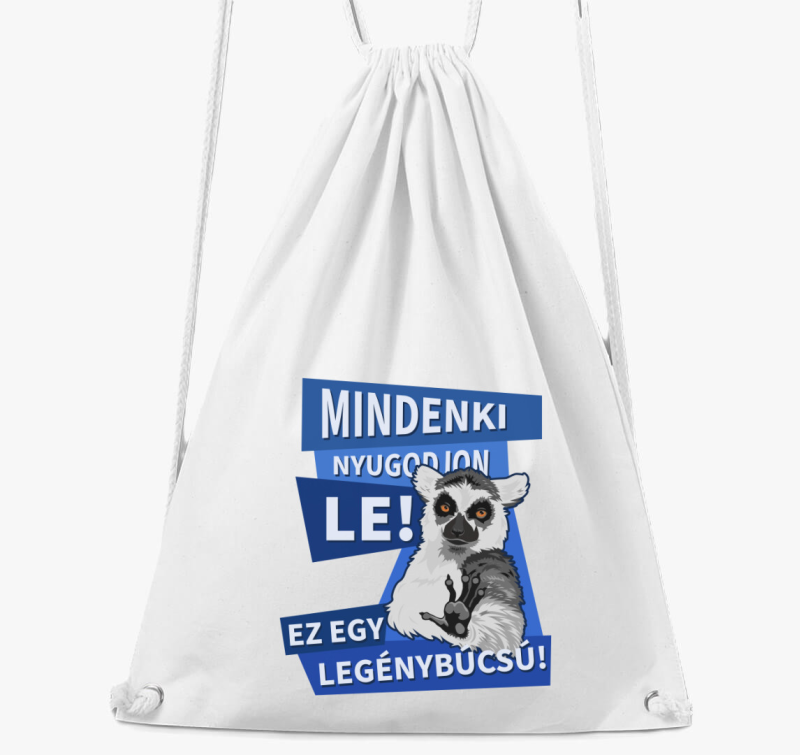 Mindenki nyugodjon le legénybúcsú tornazsák