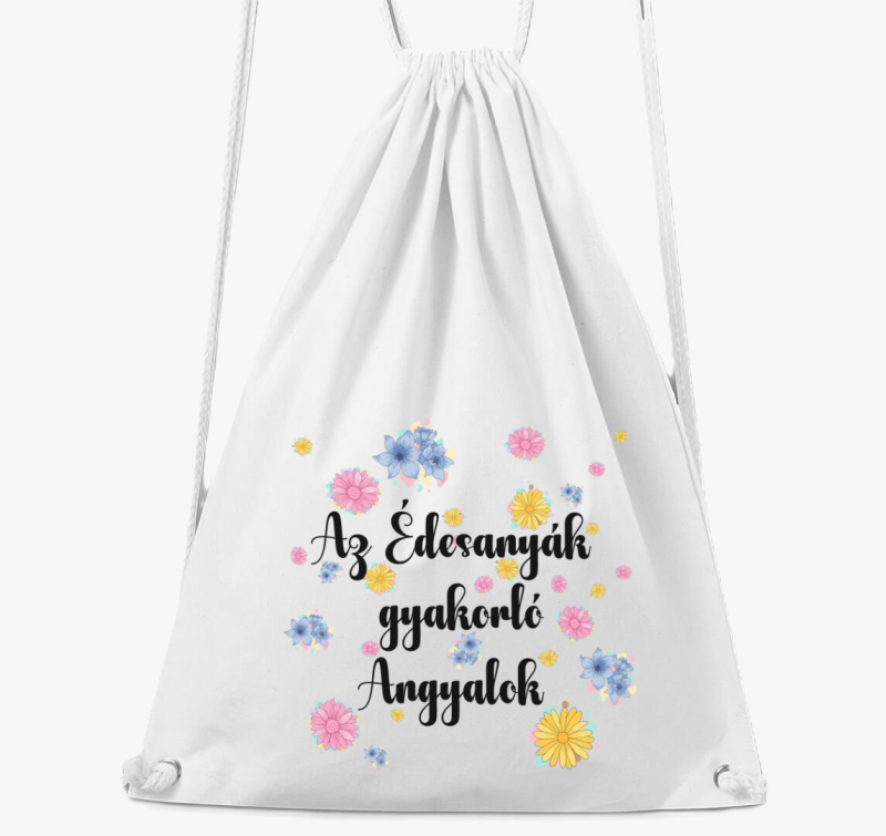 Édesanyák gyakorló angyalok tornazsák