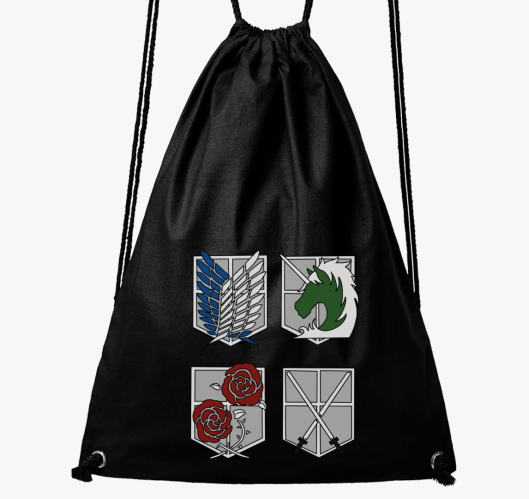 Attack on Titan címerek tornaz...