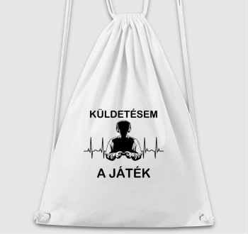 Küldetésem a játék gamer tornazsák