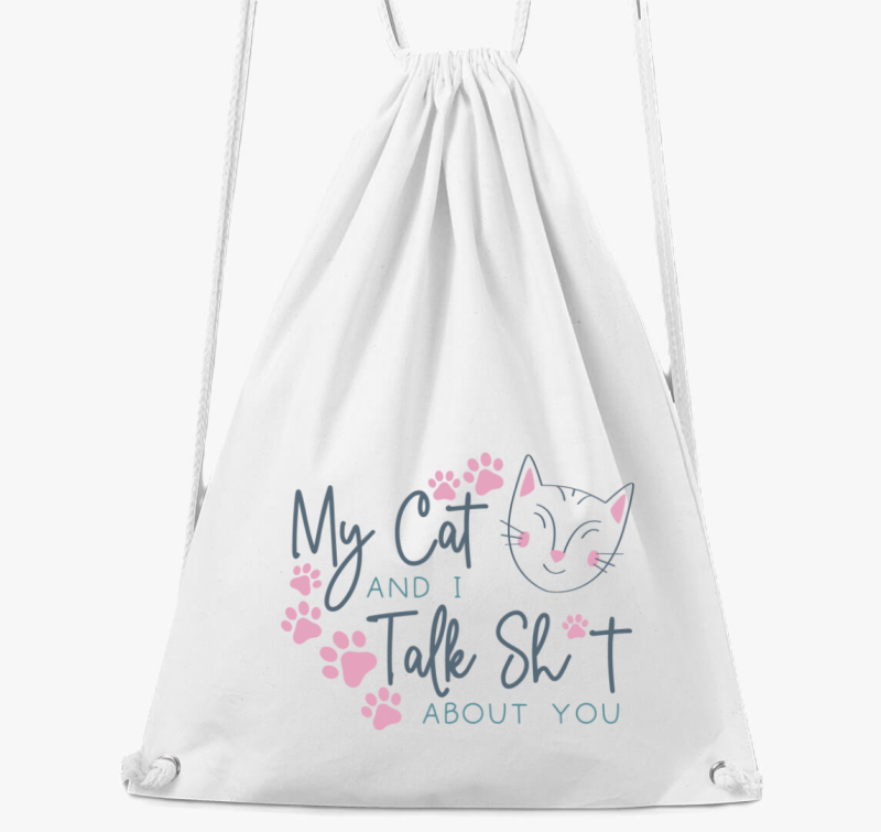 My Cat and I tornazsák