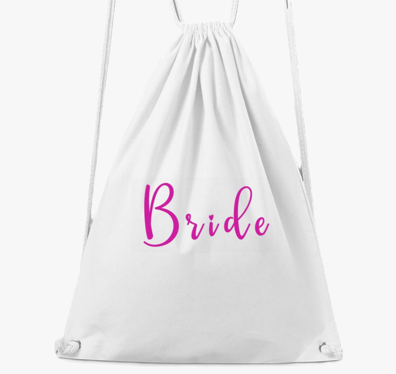 Bride pink szivecske tornazsák