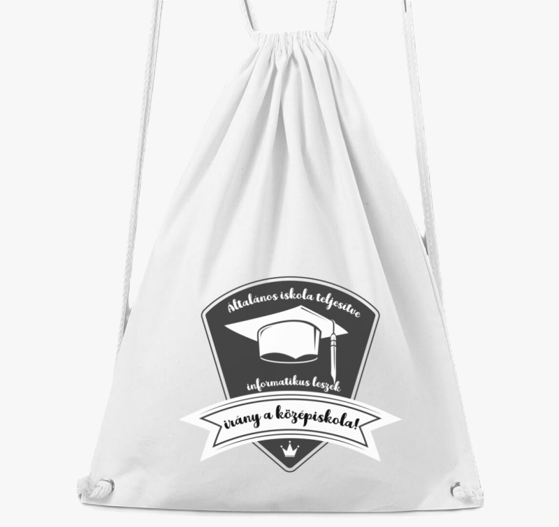 Informatikus középiskola tornazsák