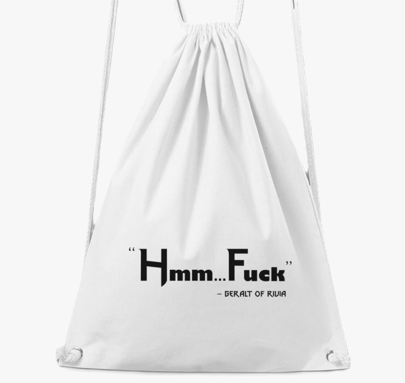 Hmm Fuck Geralt tornazsák