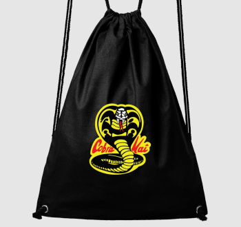 Cobra kai logó tornazsák