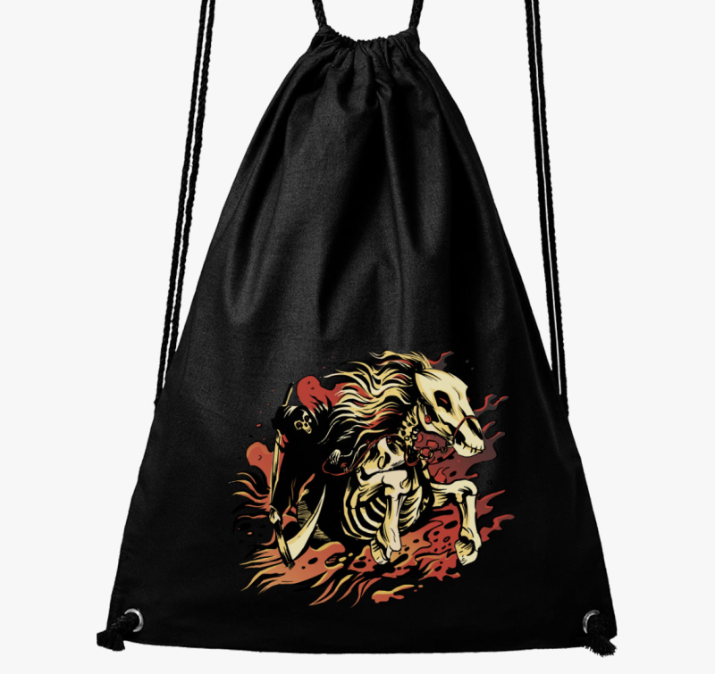 Fakó ló hatán a halál tornazsák