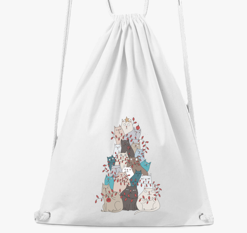 Macskarácsonyfa tornazsák