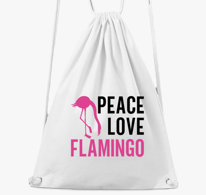 Flamingo peace tornazsák