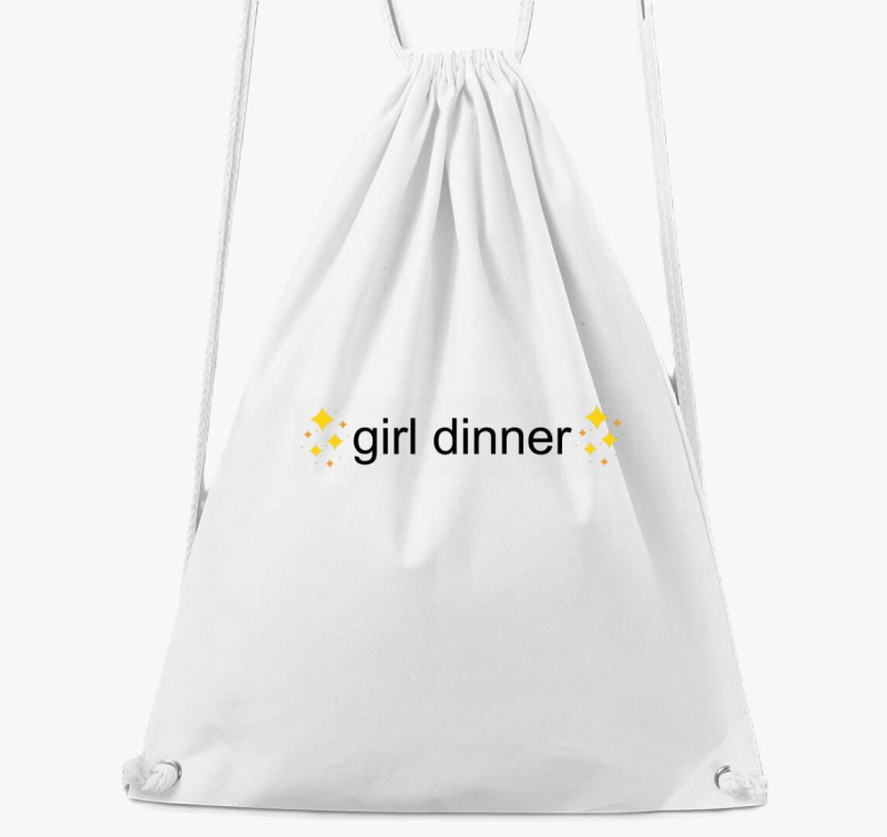 Girl dinner tornazsák