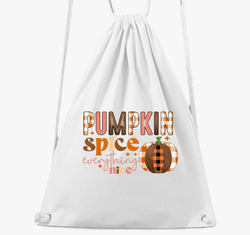 Pumpkin spice nice tornazsák