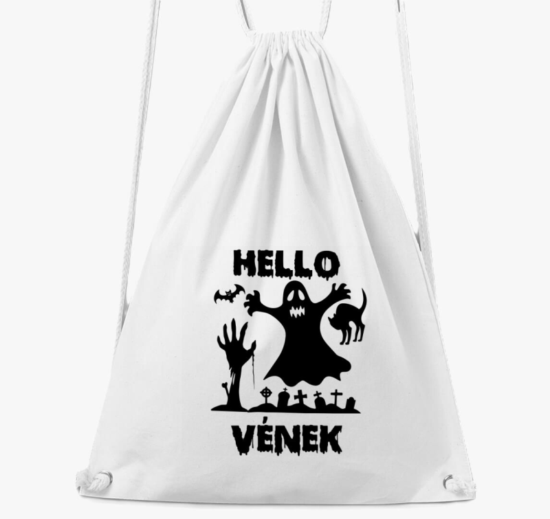 Hello vének halloween tornazsák