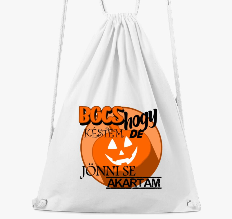 Halloween bocs tornazsák