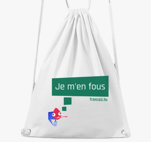 Nem érdekel! színes feliratú t...