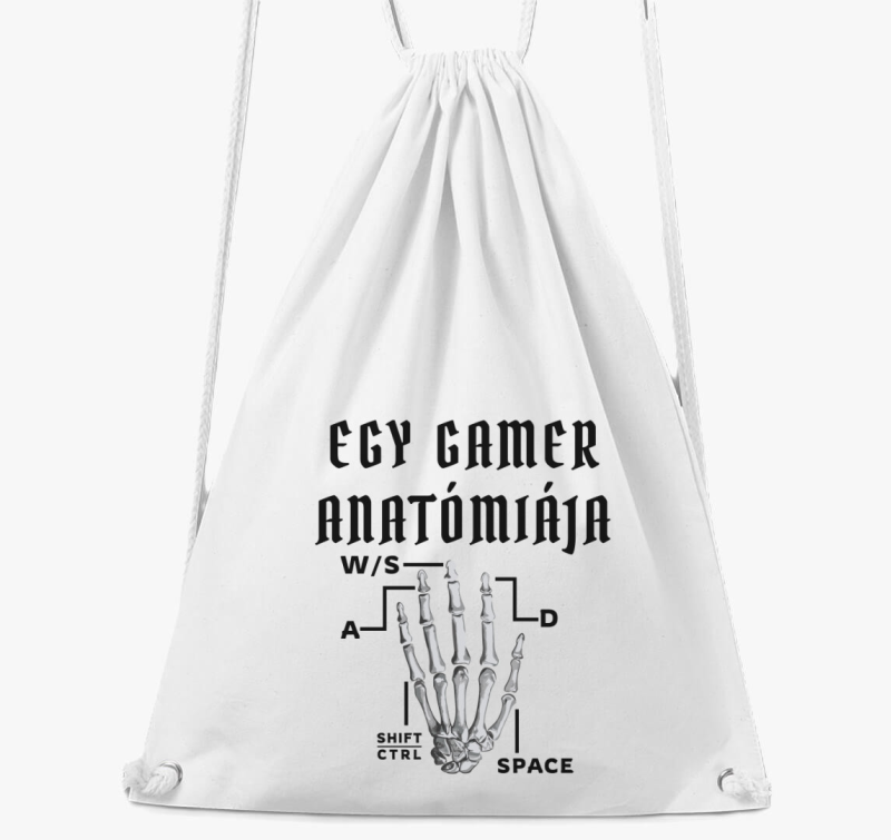 Gamer anatómia tornazsák