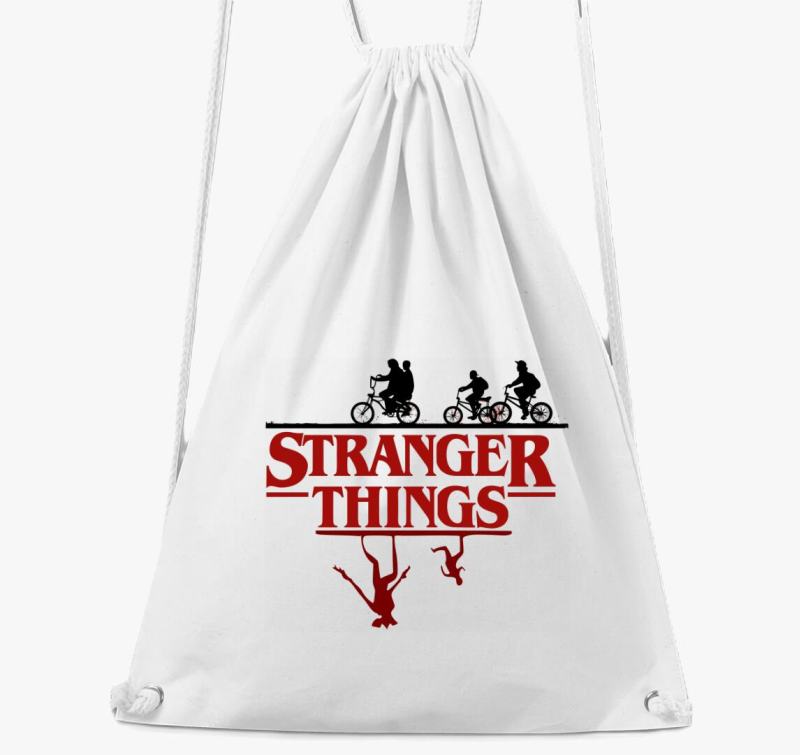 Stranger Things 3 sziluett tornazsák
