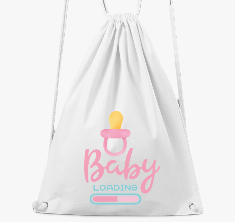 Baby loading rózsaszín tornazsák