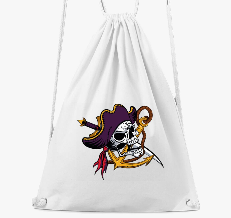 Pirate skull 4 tornazsák