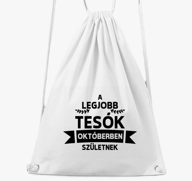 A legjobb tesók októberben születnek tornazsák