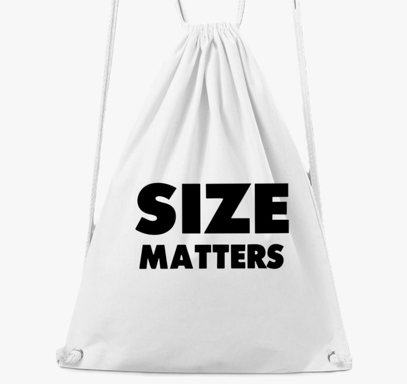Size Matters tornazsák