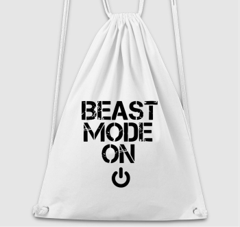 Beast mode on feliratú tornazsák