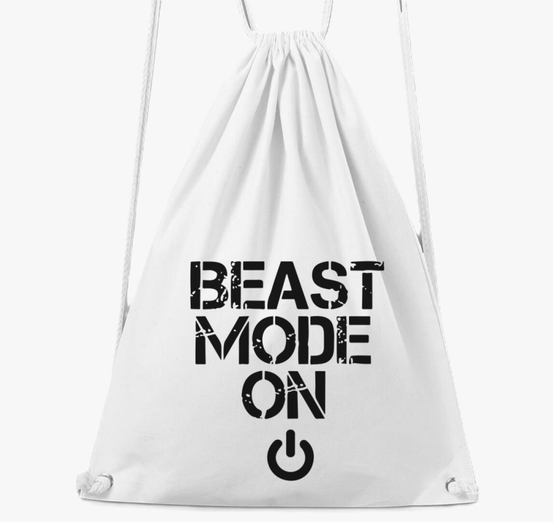 Beast mode on feliratú tornazsák