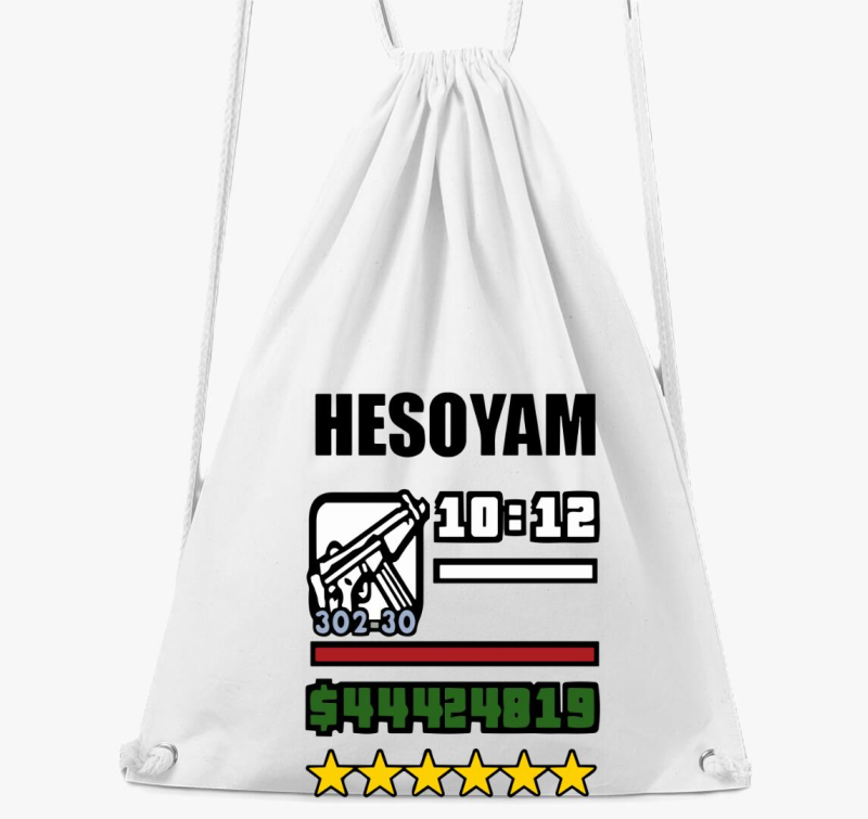 Hesoyam GTA tornazsák
