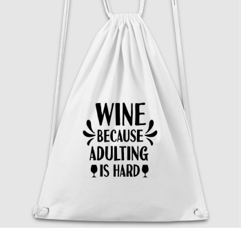 wine adulting tornazsák