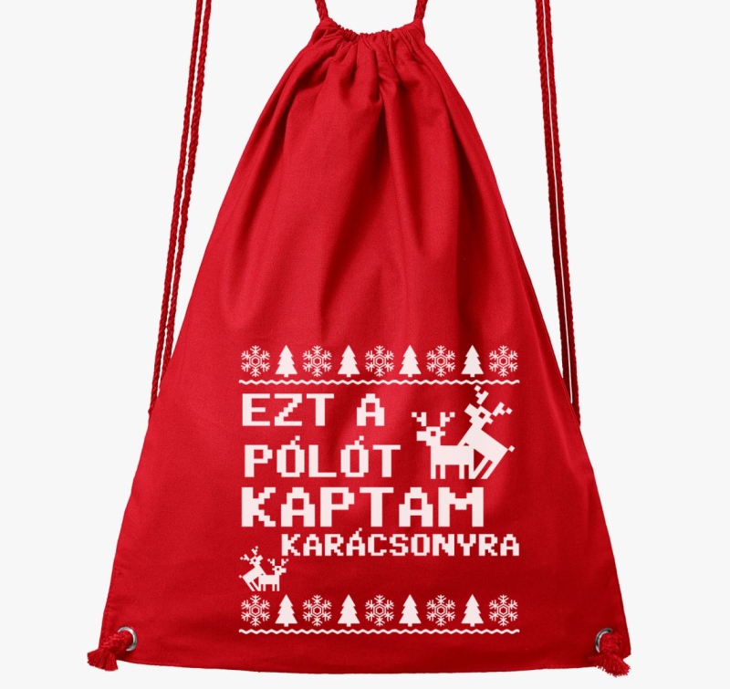 Ezt a 18+ tornazsákt kaptam karácsonyra tornazsák