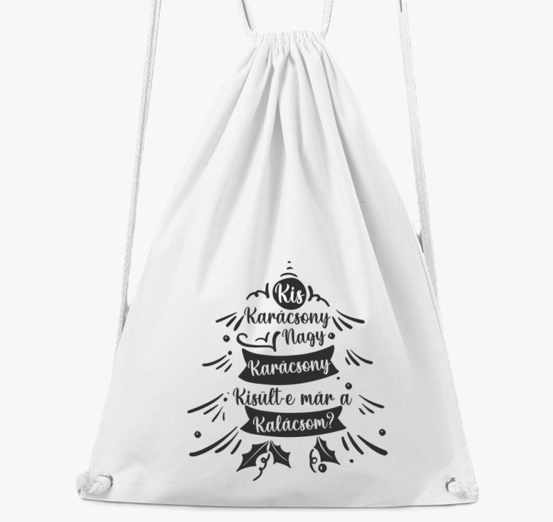 Kis karácsony nagy karácsony tornazsák