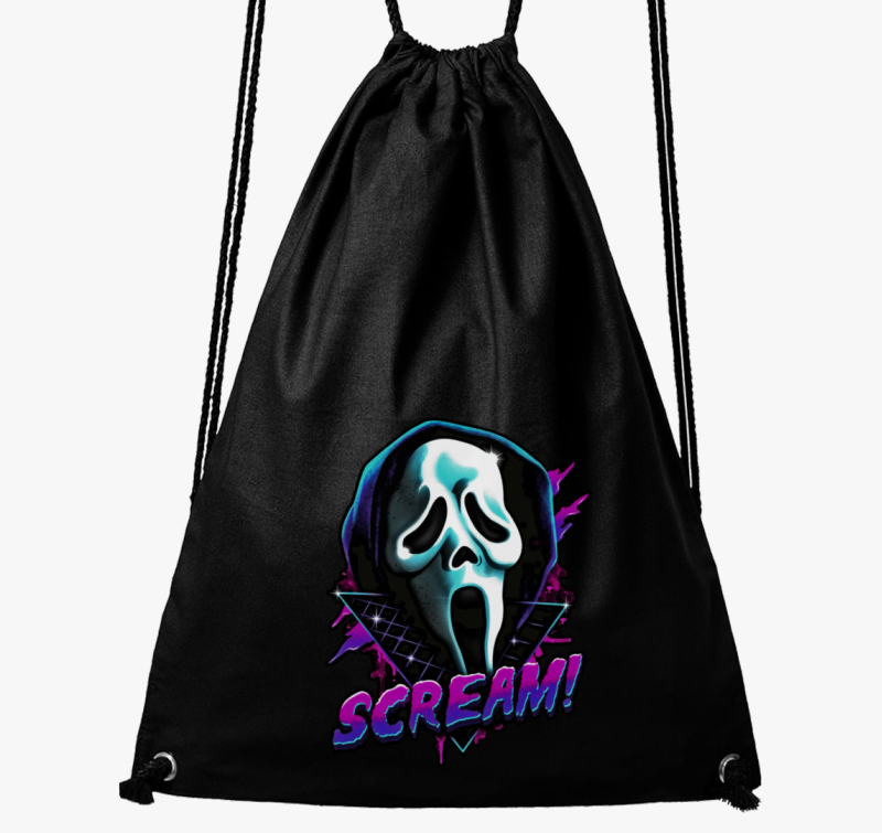 Scream maszk tornazsák