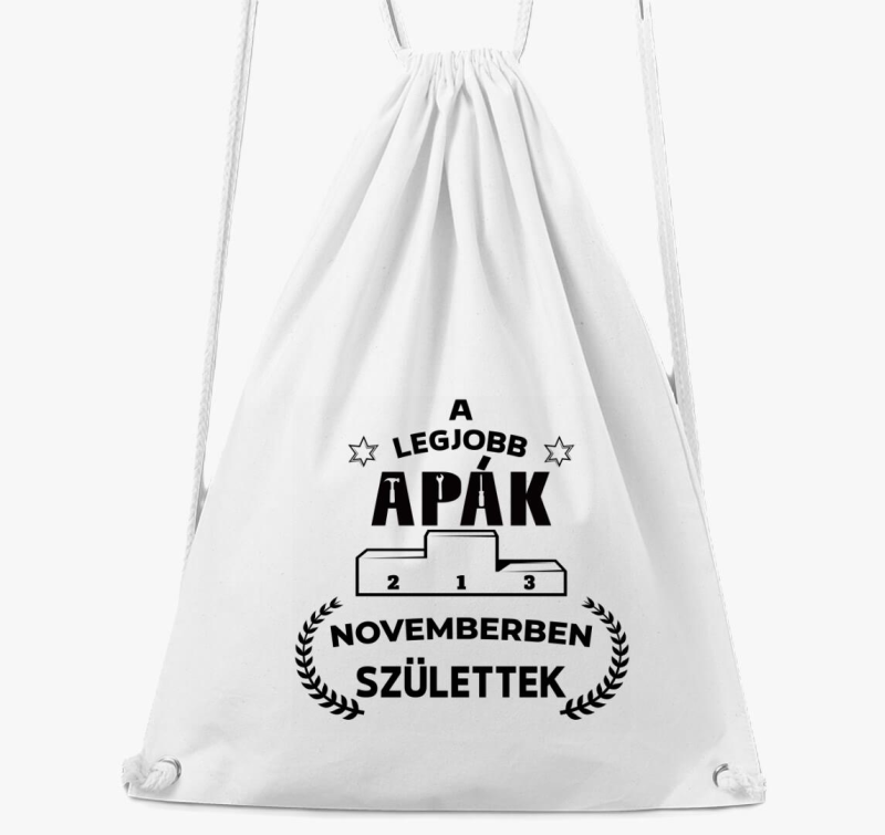 A legjobb apák novemberben születtek tornazsák