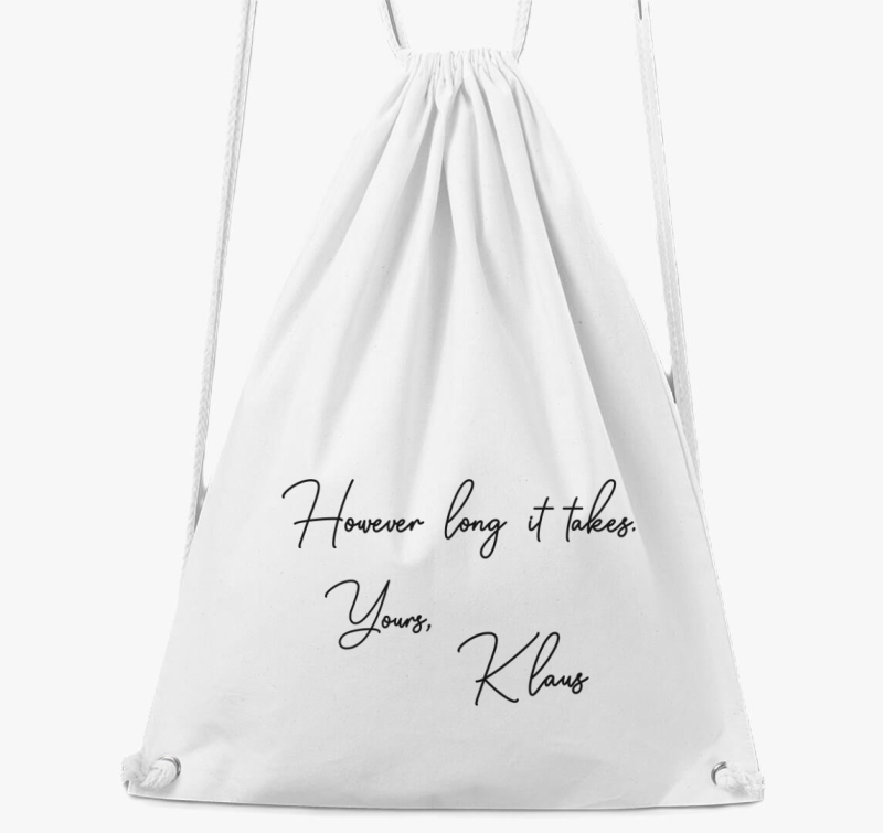 Klaus levele tornazsák