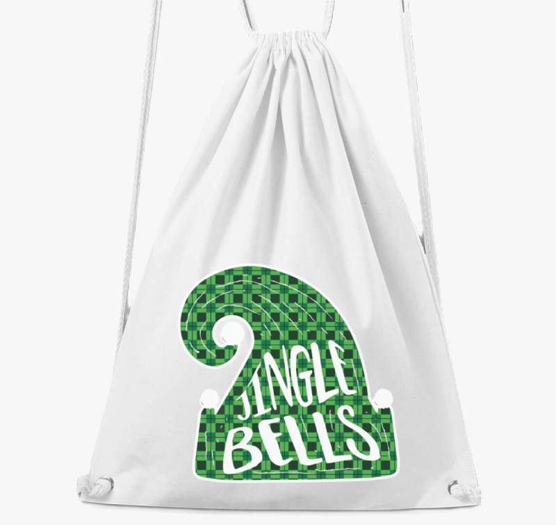 Karácsonyi sapkás tornazsák