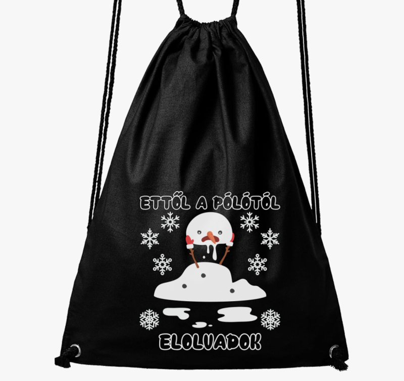 Elolvadok karácsonyi tornazsák