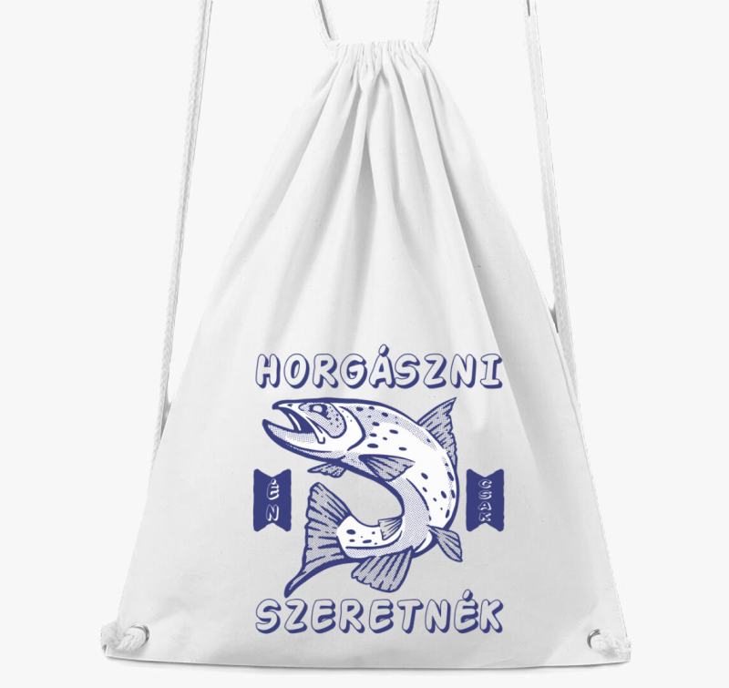 Horgászni szeretnék tornazsák