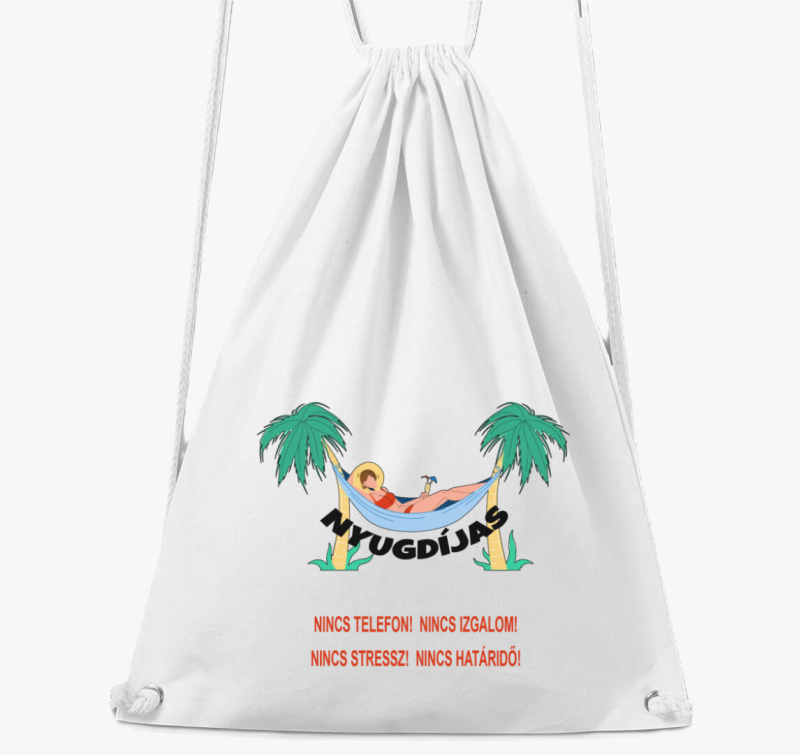 Nyugdíjas vagyok tornazsák