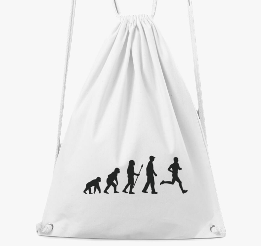 Futó evolúció tornazsák