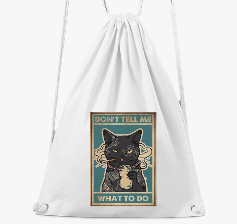 Ne mondd meg nekem... macskás tornazsák