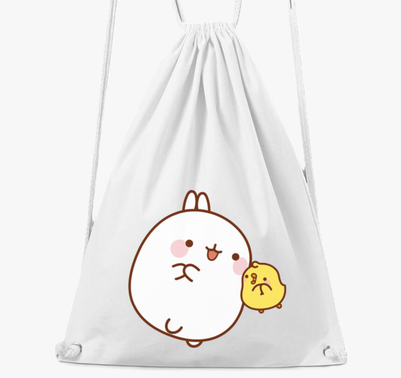 Nyuszi és csibe - gyerek tornazsák