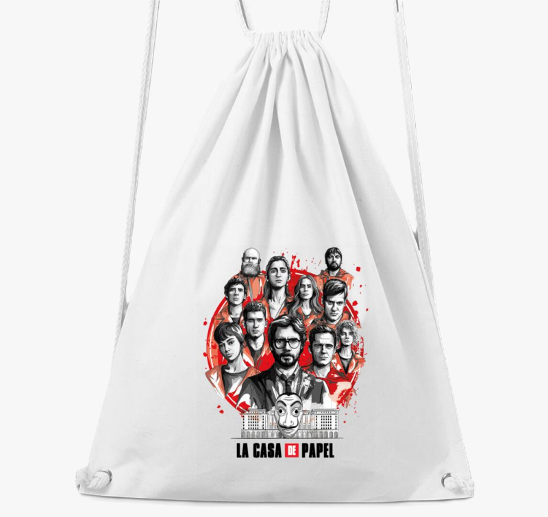 A nagy pénzrablás - La Casa de Papel tornazsák