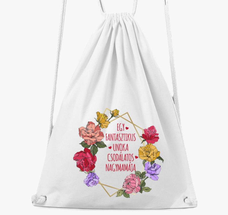 Csodálatos nagymamás tornazsák