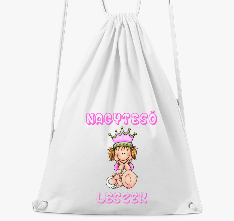 Nagytesó leszek gyerek tornazsák