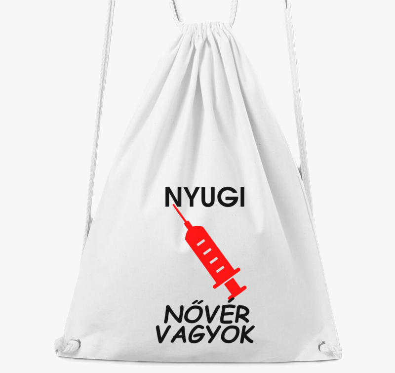 Nyugi nővér vagyok tornazsák