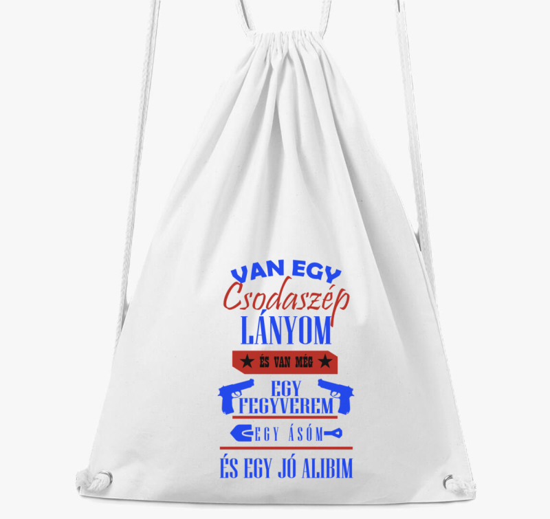 Van egy lányom tornazsák