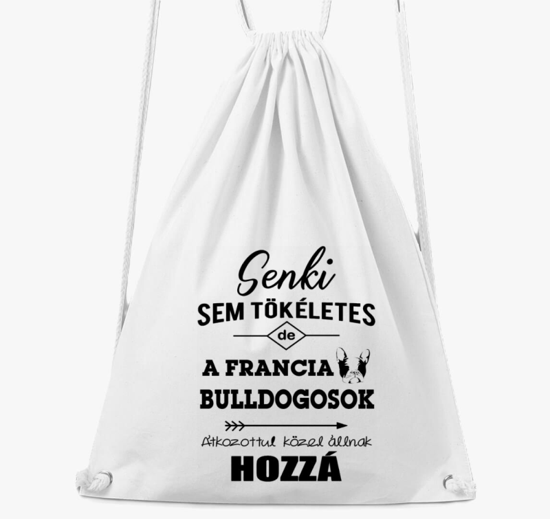 Francia Bulldogos tornazsák