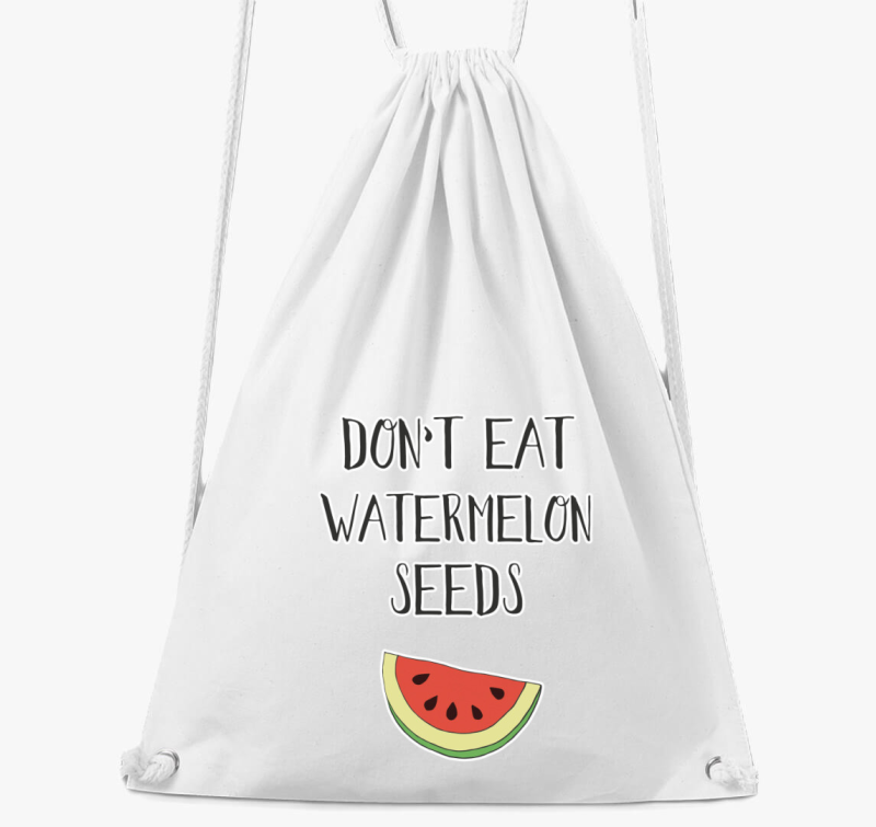 Ne edd meg a dinnyemagot tornazsák