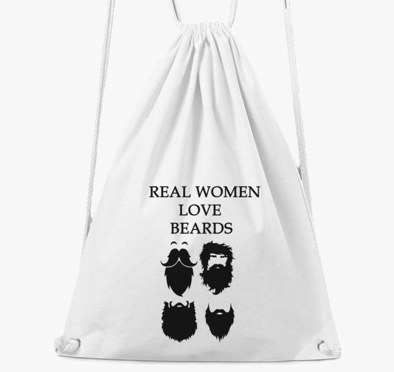 Az igazi nők szeretik a szakállat tornazsák