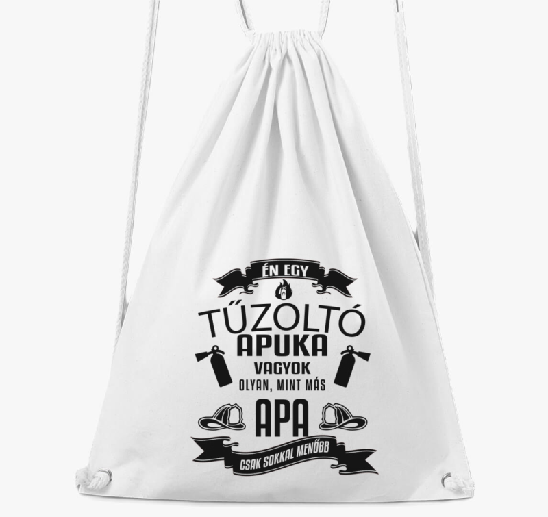 Tűzoltó apuka tornazsák